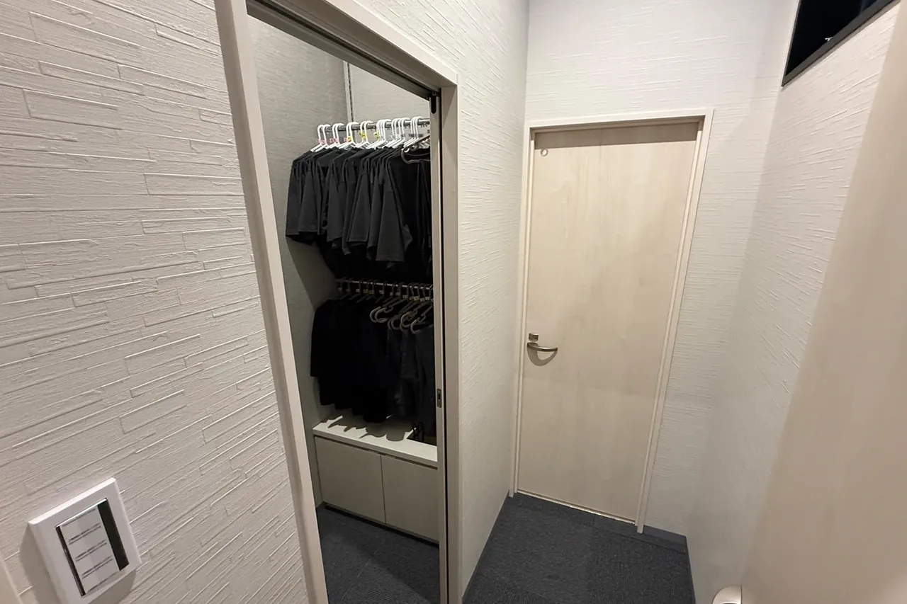 更衣室完備